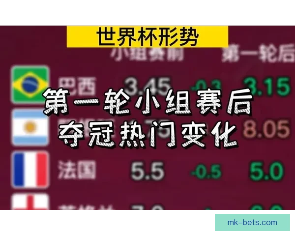 世界杯足球赛最新竞猜赔率解析与冠军热门对比分析
